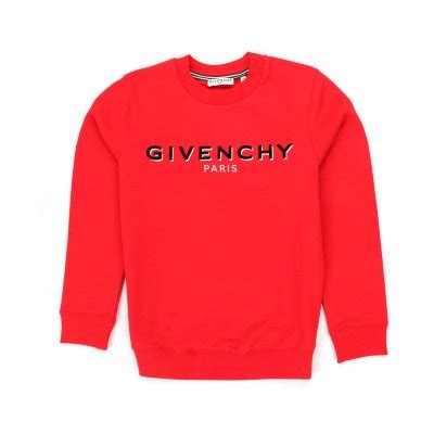 maglie bimbi della givenchy rossa|Givenchy Bambini .